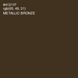#41311F - Metallic Bronze Color Image